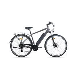   PRO TOUR 28 TREKKING FÉRFI GRAFIT, 48 CM ELEKTROMOS KERÉKPÁR
