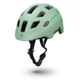 Fejvédő BIKEFUN BREEZE S zöld 48-52 cm