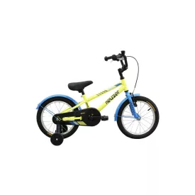 BMX 16 fiú sárga/fekete-kék