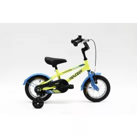BMX 12 fiú sárga/fekete-kék