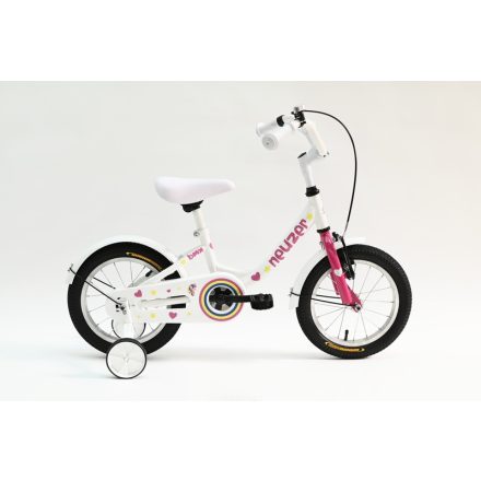 BMX 14 lány feh/pink unicornis