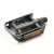 Pedál BIKEFUN HIKER MTB PP body, alu keret, ezüst/fekete