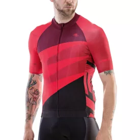   Mez MERIDA CX DESIGN rövid 422 S PIROS fekete végig cipzár - 15512T0422