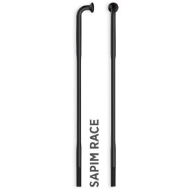   Küllő SAPIM RACE Inox 14G 295mm J-Bend fekete + Polyax réz 14G 12mm fekete