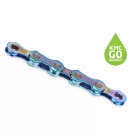 Lánc KMC X12 WAX 12 seb. 1/2x11/128 126L Aurora Blue