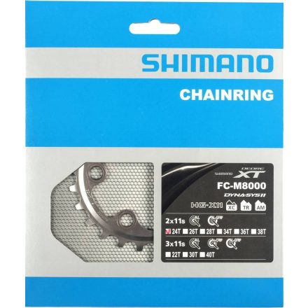 SHIMANO FC-M8000 Chainring 24T-BB for 34-24T